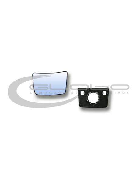 VIDRO ESPELHO AUX  FORD CARGO BIPARTIDO S/DESEMB 2011/2012 LD/LE 1663F 