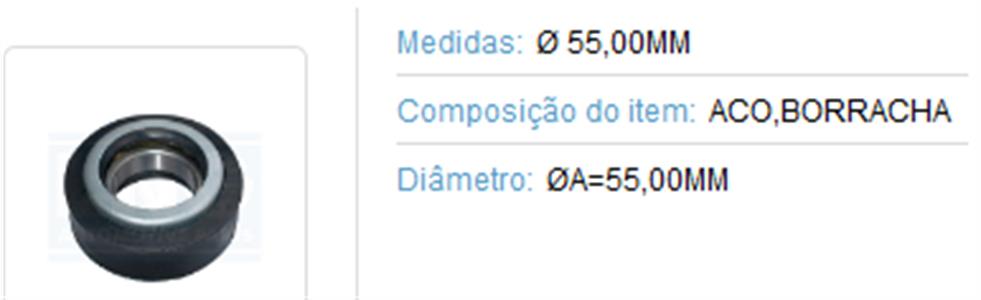 ROLAMENTO CARDAN C/ BORRACHA MB1218-2318 41-032B 