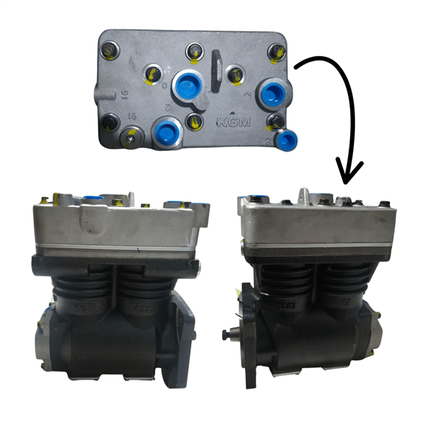COMPRESSOR AR SCANIA S4/S5 2CILINDROS 67-000 