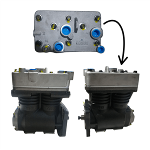 COMPRESSOR AR SCANIA S4/S5 2CILINDROS 67-000