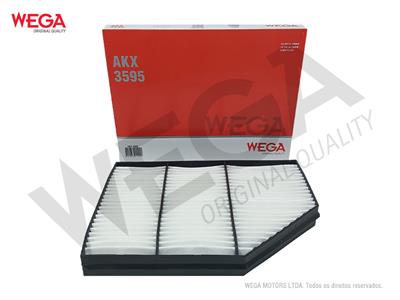 FILTRO DE CABINE SEM CARVÃO AKX3595 