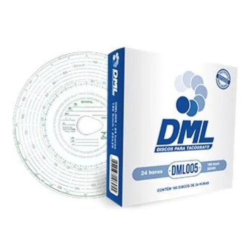 DISCO TACOGRAFO DIARIO 180KM/H DML005 