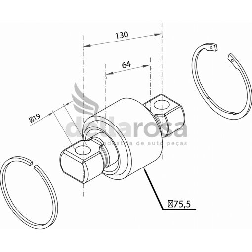 BUCHA TIRANTE VW 24250 P03154 