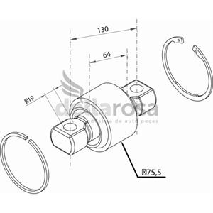 BUCHA TIRANTE VW 24250 P03154 
