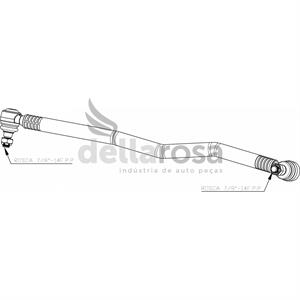 BARRA DIREÇAO CURTA VW CONSTELLATION EURO 5 17180/24280 P03495 