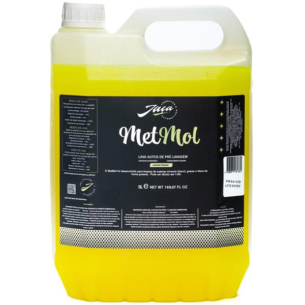JAÇA LAVA AUTOS METMOL 5L PRD01118 