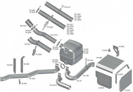 SUPORTE PASSARELA SILENCIOSO SCANIA S 4/ SI020D