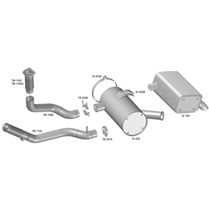 SUPORTE SILENCIOSO IVECO STRALIS SI032B 