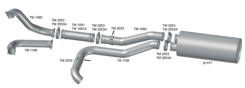 SILENCIOSO VOLVO VM 310 SI077