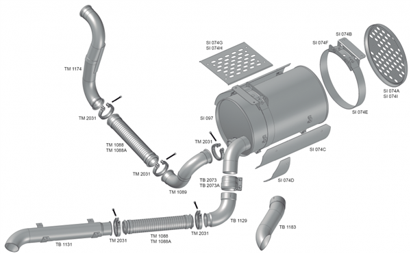 SILENCIOSO VW CONSTELLATION 25370 EURO SI097 