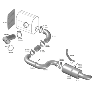 SILENCIOSO FINAL VOLVO FH/FM EURO 5 SI110