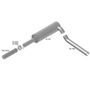 SILENCIOSO INTERNATIONAL 9800I EURO 3 SI116