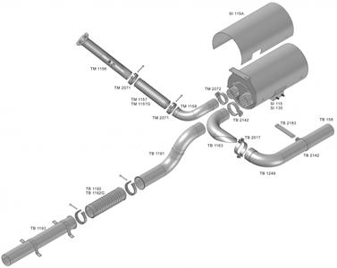 FLEXIVEL ESCAPE VW CONSTEL 17/24.280 EURO 5 4 X 330MM TB1192G