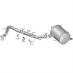 FLEXIVEL ESCAPE 3 1/2 INOX MB AXOR 1933 285MM TM1096