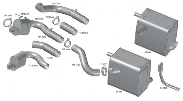 FLEXIVEL TUBO SAIDA MOTOR ADAPTACAO TM1099C 